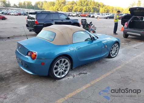 2003 BMW Z4 3.0I z USA, uszkodzony, nr VIN 4USBT53443LT23606